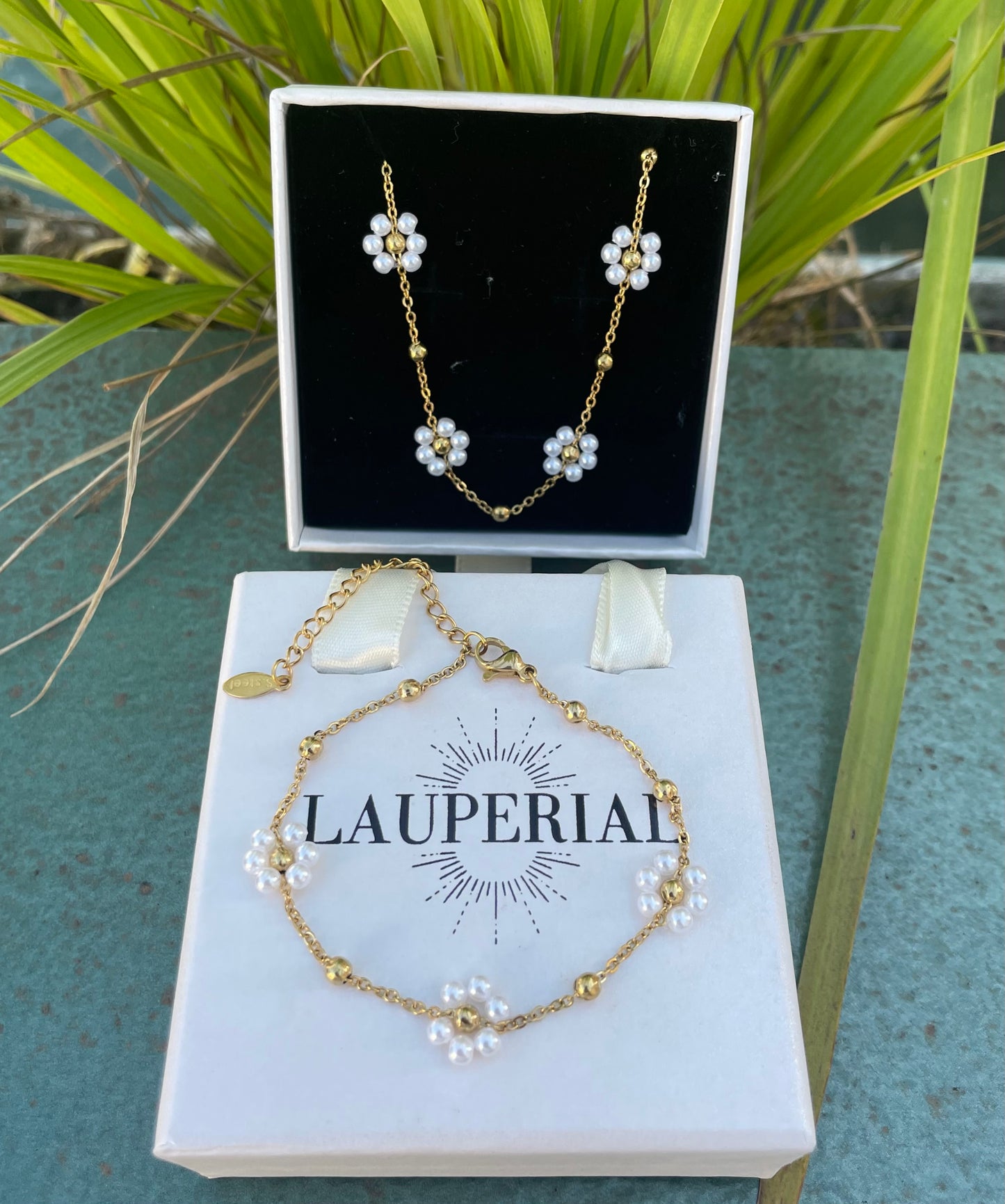 Daisy-Set Blumen Schmuck